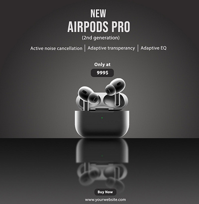 Airpods Posters Design branding graphic design logo motion graphics ui