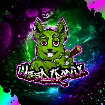 Weed Theme Overlays animated overlay graphic design illustration logo mascot logo stream pack streaming twitch weed overlays