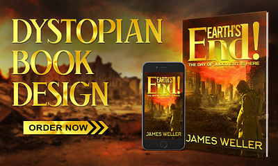 Earth's End 3d book mockup amazon kdp book book cover book cover art book cover design book cover designer book cover mockup book design dystopian book cover earths end ebook ebook cover epic epic book epic book covers epic bookcovers epic covers paperback professional book cover