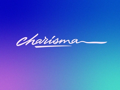 charisma authentic calligraphy charisma custom flow fun handcrafted lettering logo love modern mood retro script signature surf type unique wormark