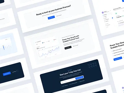 CTA/Call to Action Sections - SquareUi call to action cta design system figma product design section ui ux web design