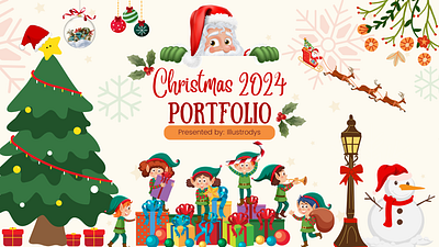 Christmas 2024 2d ai artist book illustration branding children book christmas graphic design holiday illustration