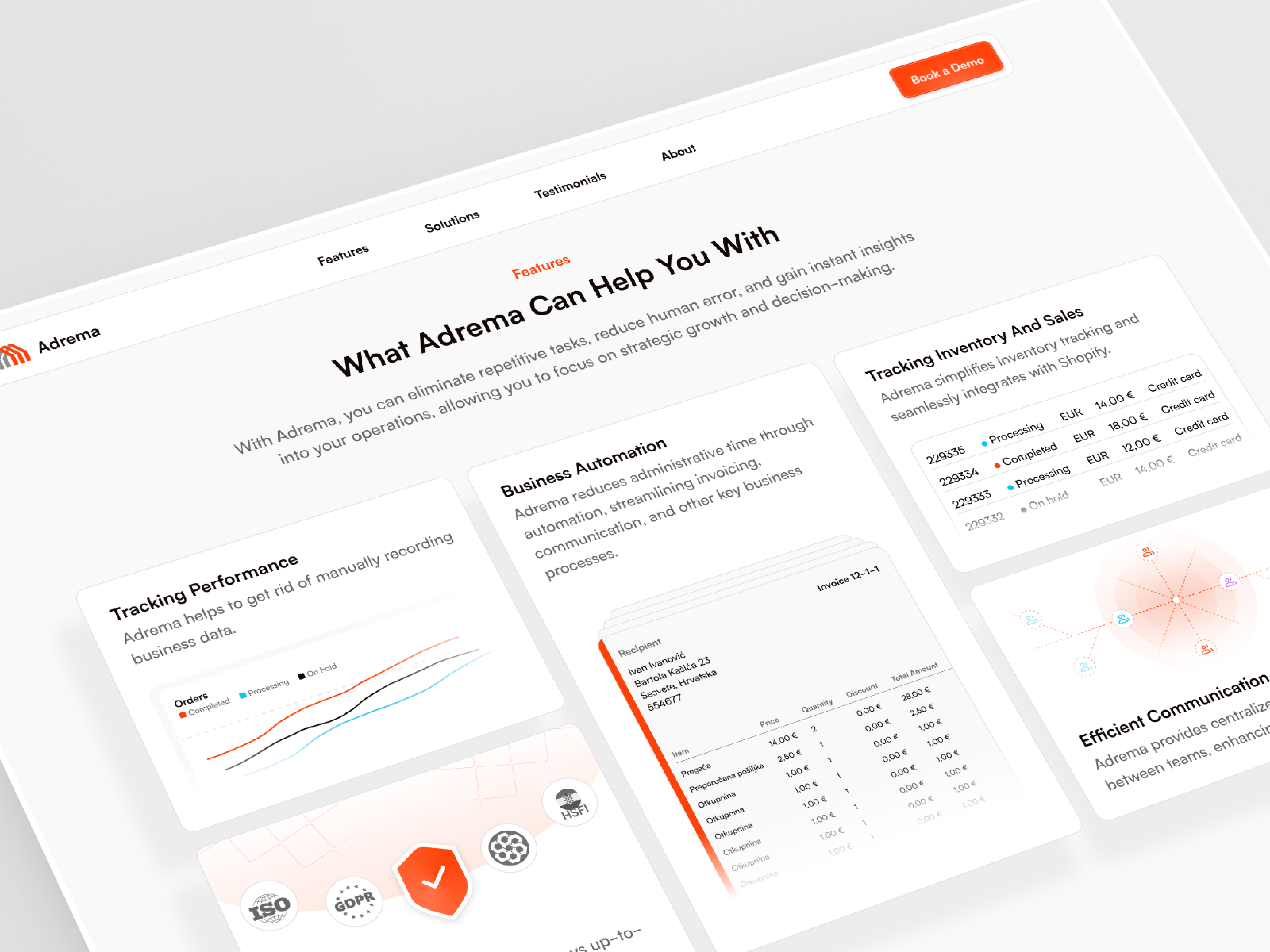 Example of High Converting Landing Page Design