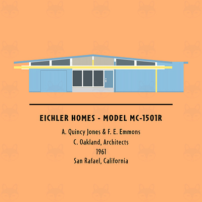 Terra Linda Eichler MOD-icon illustration and Plaque architecture design mockup eichler house drawing illustration letterhead mid century modern minimalist plaque stationary vector vector art vector illustration