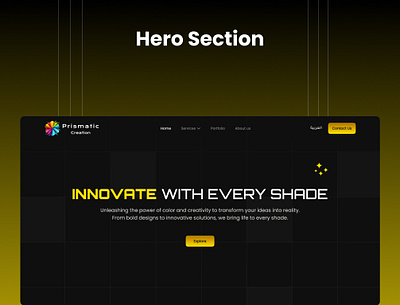 Digital Marketing Hero Section digital marketing hero section ui web design