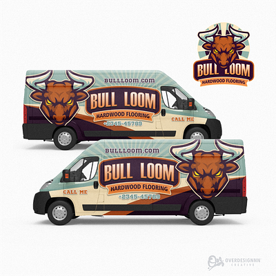 Wood bull loom Logo branding bull logo design graphic design identity illustration logo mark tshirt vector wood wood logo