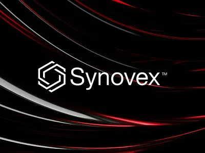 Synovex - Logo Design (Unused & For Sale) bitcoin blockchain branding connection crypto cryptocurrency design fintech innovation inovation line logo logo design minimal modern nft simple sync synch synchronize