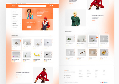 Redesign Daraz e-commerce site concept branding design graphic design illustration job portal website landing page landing page ui ux