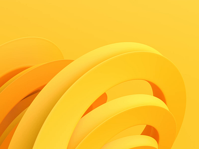 Abstract animation 3d abstract animation art background blender branding clean cover design elegant endless loop minimalist motion graphics render shape simple visual yellow