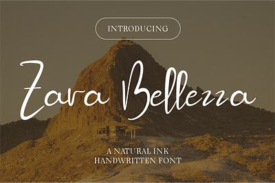 Zara Bellezza - Signature Handwritten font handwritten natural typeface typography