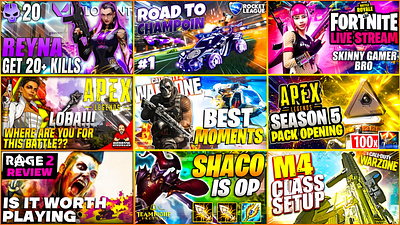 Where creativity meets results, custom thumbnails for your growt branding ecommerce thumbnail gaming gaming youtube thumbnail gaming youtube thumbnail designs graphic design illustration thumbnail design thumbnail designer thumbnail designing thumbnail designs thumbnail that converts thumbnails youtube youtube growth youtube thumbnail youtube thumbnail design youtube thumbnail designing youtube thumbnail for gaming youtubeautomation