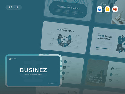 Businez PowerPoint Template black business businez green gsl key modern ppt pptx presentation template ui website