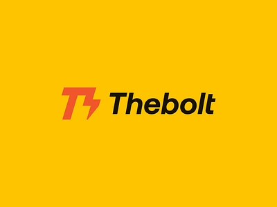 Thebolt - Logo Design Concept bolt boost brand identity branding concept creative design designer portfolio electricity energy geometric letter t lightening logo logo designer modern power simple spark thunder