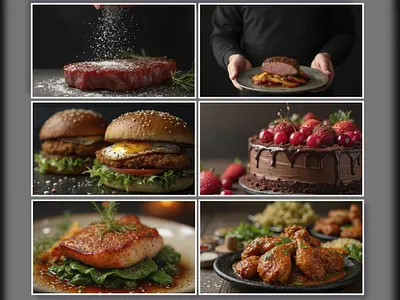 Food Photogprahy design food menu