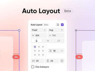 Auto Layout (Beta) auto layout figma figma design figma import interactiondesign madewithprotopie protopie prototype prototyping release