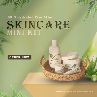 Social Media Post Skin Care Product graphic design logo social media post