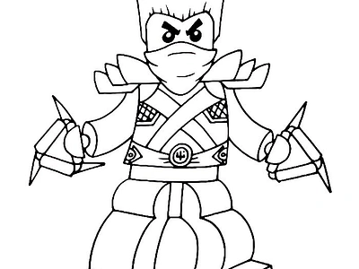 Lego Ninjago Coloring Pages (Free PDF Printables)