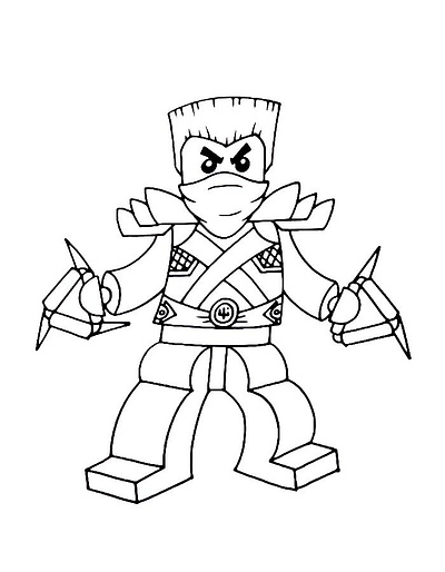 Lego Ninjago Coloring Pages (Free PDF Printables)