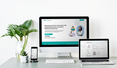 MedConnect - Doctor Job Portal Platform design doctor freelance jobportal mobile ui ux website