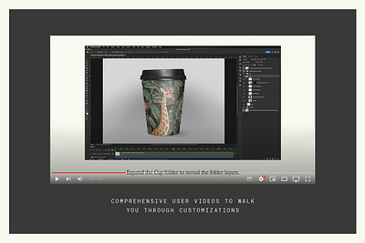 Stop-Motion Video Coffee Cup Mockup animated coffee cup beverage cafe branding cafe mockup coffee cup mockup coffee cup video coffee mockup mockup cup packaging mockup paper cup photoshop psd stop motion takeaway coffee video mockup