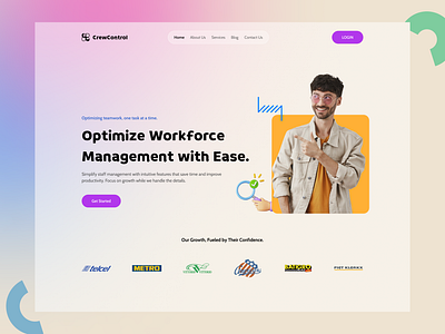 Optimizing Teamwork, One Task at a Time👥 . branding design dribbble logo product design ui uiux design web design webdesign