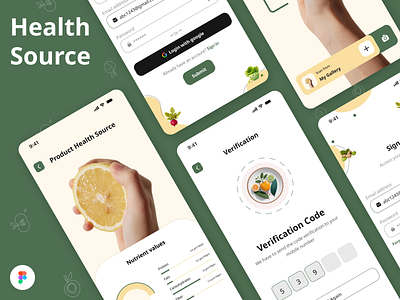 Smart Diet Choices Through Advanced Healthcare App Development designforgood foodapp foodawarenessapp healthcare mobileapp mobileui uiux