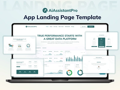 AiAssistantPro App Landing Page Download 2024 aiassistantpro aiassistantpro app landing page app landing page css3 design designtocodes developers download html5 landing page one page personal purchase tailwind tailwind css tailwindcss ui website template