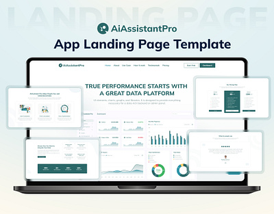 AiAssistantPro App Landing Page Download 2024 aiassistantpro aiassistantpro app landing page app landing page css3 design designtocodes developers download html5 landing page one page personal purchase tailwind tailwind css tailwindcss ui website template