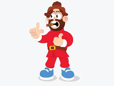 Cartoon Character Design illustration vector