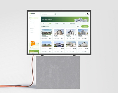 Real Estate Property List SaaS Web app apartment dashboard dashboard ui home listing properties property property management property management website real estate website ui web application web design web ui design