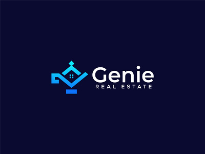 Genie Real Estate Logo branding genie genie construction genie home genie home logo genie house genie kettle genie logo genie property logo genie real estate logo genie realty graphic design kettle icon logo logodesigner modern kettle logo tea kettle