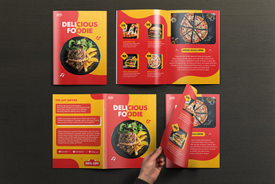 Food Brochure | Brochure | Resturant Brochure branding brochure catalog catalouge delicious delicious food design fast food flyer food food brochure food catalouge food flyer foodie gourmet graphic design magazine menu product design restaurant