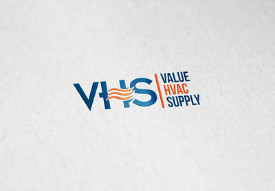 VHS - Value HVAC Supply air conditioner design hvac logo supply value vhs