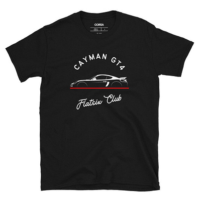 Stylish T-shirt Design car design graphic design porsche t shirt typography