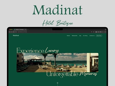 Madinat Hotel® | Branding & Visual Identity 3d animation app branding graphic design hotel logo motion graphics proyect ui website