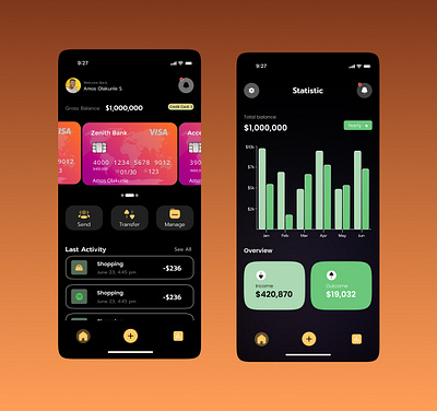 Wallet App Design app design ui wallet