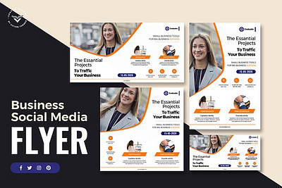 Business Social Media Pack activities activity business business social media pack day event facebook instagram pinterest post promotion socialmedia template templates twitter