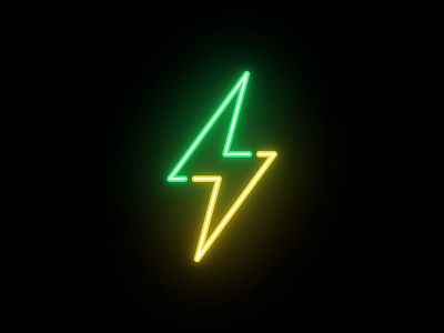 Lightning icon animation charge design digital electric energy flash icon lightning logo motion graphics neon power recharge sparkle thunderbolt