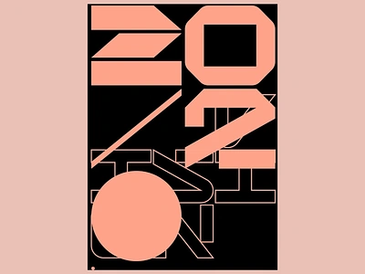 Typographic Eclipse Poster 2024 2024 design black bold bold layout clean aesthetics contemporary design coolors creative creative composition design futuristic style geometric design minimalism minimalistic modern peach palette typographic typographic poster typography visual hierarchy