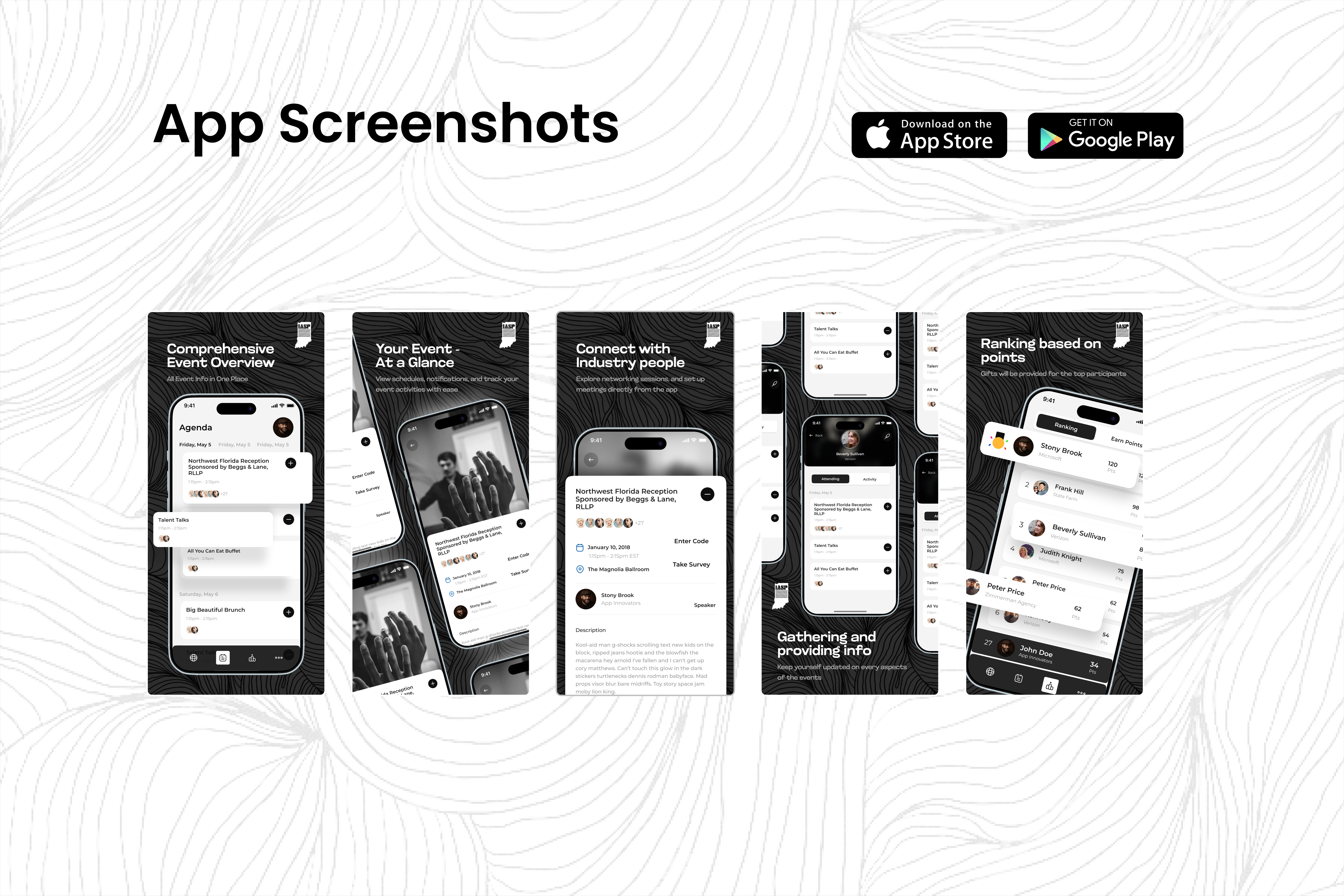 Example of App Screenshots