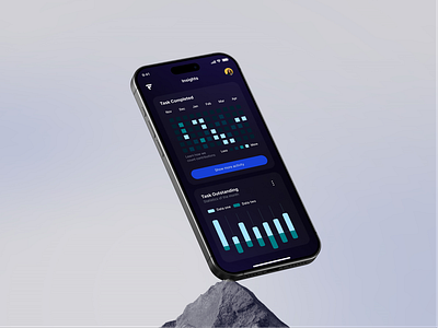 Task Management Mobile App dashboard dashboard design data visualization productivity tool project management project planning task management ui ui design uiux uiux design user experience user interface ux ux design workflow management