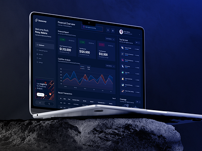 AI-Powered Personal Financial Dashboard dashboard dashboard design data driven finance financial dashhboard financial insights fintech personal finance transaction ui ui design uiux uiux design user experience user interface ux ux design