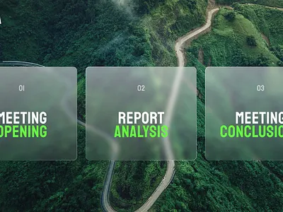 Agenda Slides / Presentations agenda figma graphic design marketing microsoft office powerpoint presentation presentation design slide design