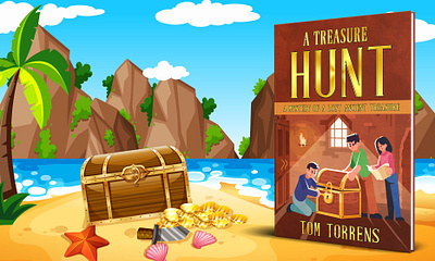 A Treasure Hunt 3d book mockup a treasure hunt book book art book cover book cover art book cover design book cover designer book cover mockup children book cover cover art ebook ebook cover epic epic book epic book covers epic bookcovers epic covers paperback professional book cover