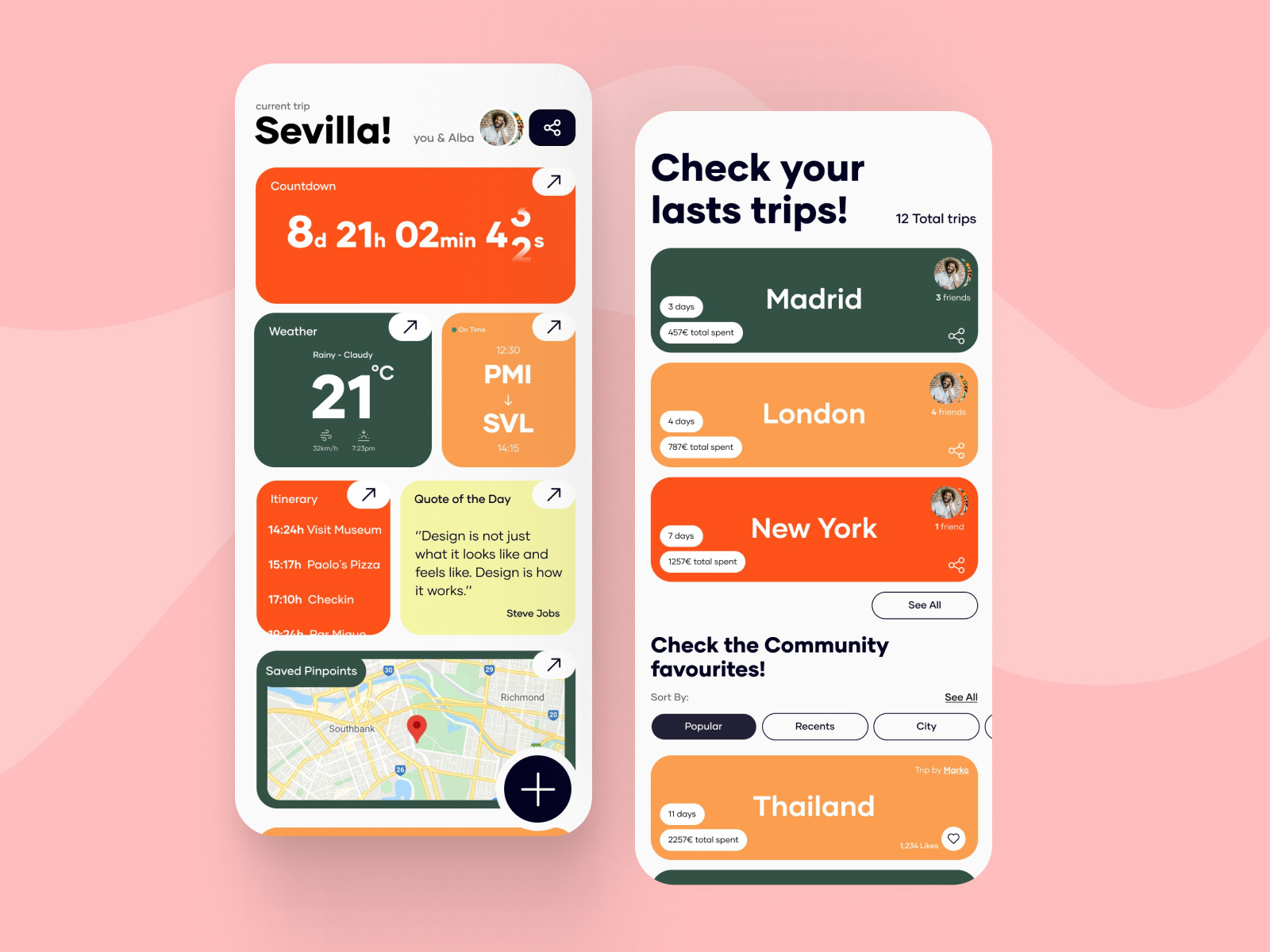 Example of Mobile App Design