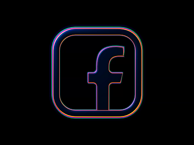 3D Meta Icons 3d animation design facebook icon instagram meta spline tool