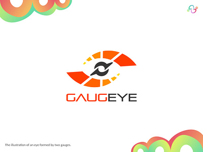 Gauge Eye Logo automotive brand design brand designer eye fast gauge logo design logo designer logo for sale logo idea logo inspiration logomark logotype race see speed vision watch wink zzoe iggi