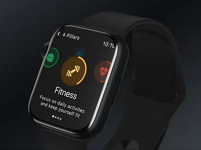 Health Watch Tracker fitness health tech health tracker personal health smart tracker smart watch ui ui design uiux uiux design user experience user interface ux ux design wellness journey