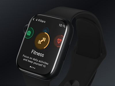 Health Watch Tracker fitness health tech health tracker personal health smart tracker smart watch ui ui design uiux uiux design user experience user interface ux ux design wellness journey