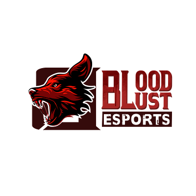 BloodLust branding graphic design logo